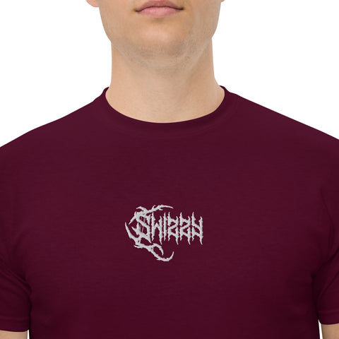 swizz_66 - Unisex-T-Shirt mit Stick und Druck