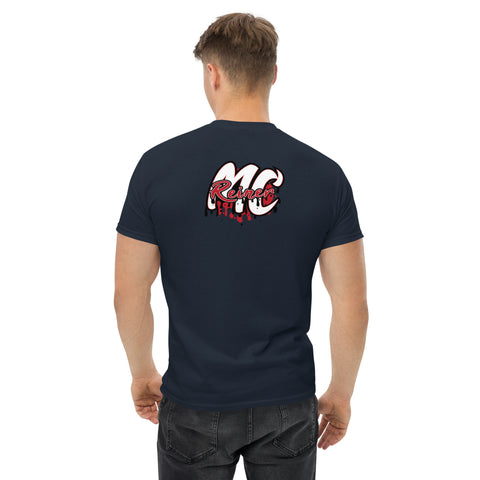 MC_REINERx - Herren-T-Shirt mit Stick und Druck