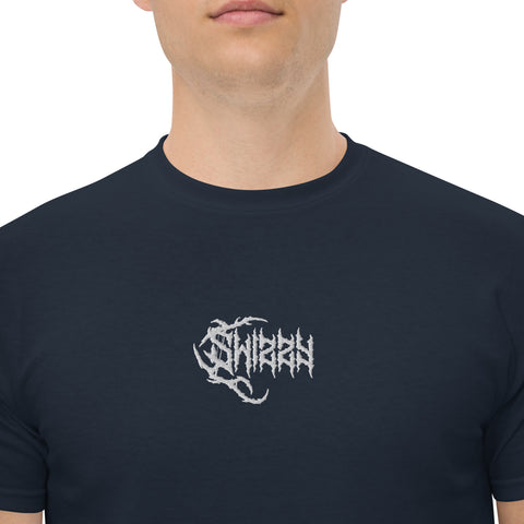 swizz_66 - Unisex-T-Shirt mit Stick und Druck