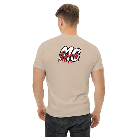 MC_REINERx - Herren-T-Shirt mit Stick und Druck