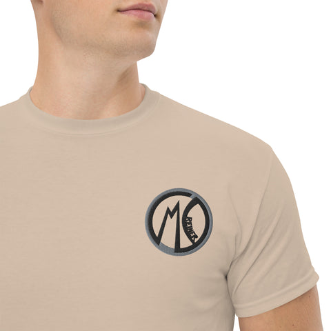 MC_REINERx - Herren-T-Shirt mit Stick und Druck