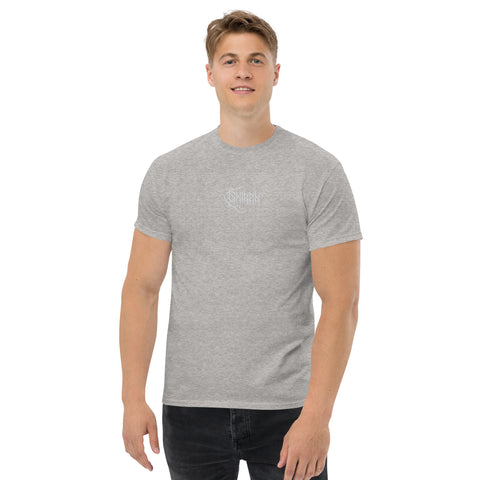 swizz_66 - Unisex-T-Shirt mit Stick und Druck