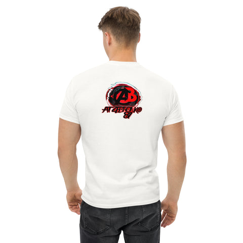 atzebronko87 - Klassisches Herren-T-Shirt mit Stick und Druck