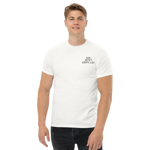 ThomsonGehtNich - Herren-T-Shirt mit Stick