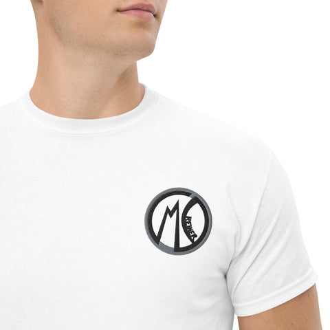 MC_REINERx - Herren-T-Shirt mit Stick und Druck