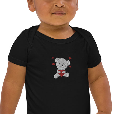 DerWutKnut - Baby-Body aus Bio-Baumwolle mit Stick