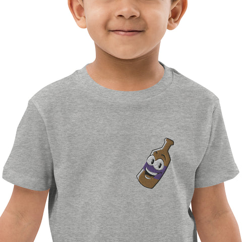 Pullle - Kinder-T-Shirt aus Bio-Baumwolle mit Stick