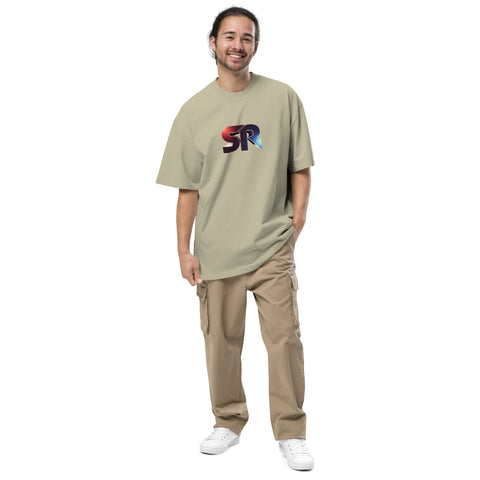 Simonrl9 - Oversized T-Shirt mit verwaschenem Look und Druck