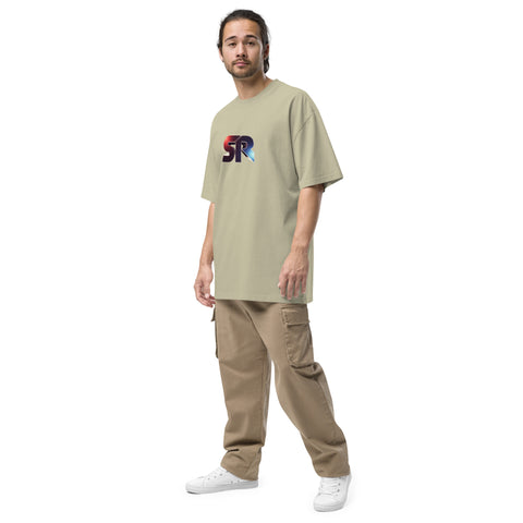 Simonrl9 - Oversized T-Shirt mit verwaschenem Look und Druck
