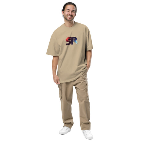 Simonrl9 - Oversized T-Shirt mit verwaschenem Look und Druck