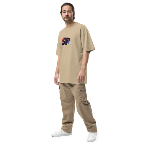 Simonrl9 - Oversized T-Shirt mit verwaschenem Look und Druck