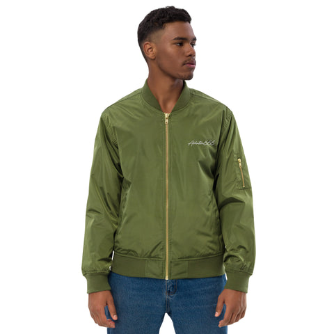 Aikatsu666 - Recycelte-Premium-Bomberjacke mit beidseitigem Stick