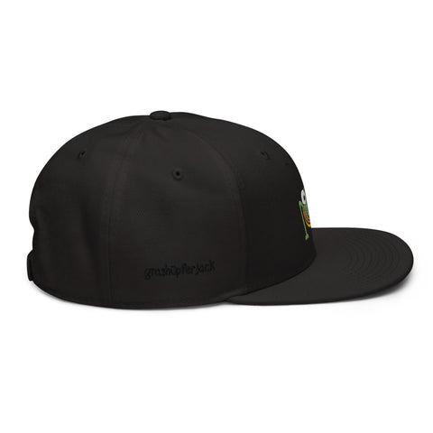 grashuepferjack - Snapback-Cap mit Stick