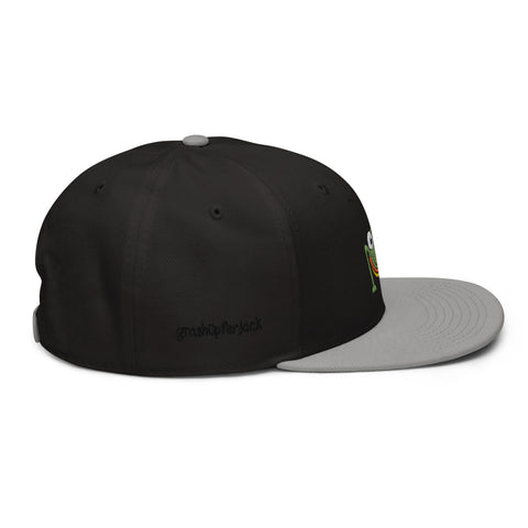 grashuepferjack - Snapback-Cap mit Stick
