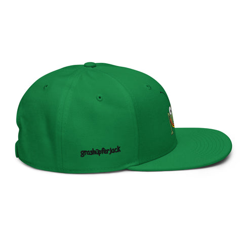 grashuepferjack - Snapback-Cap mit Stick