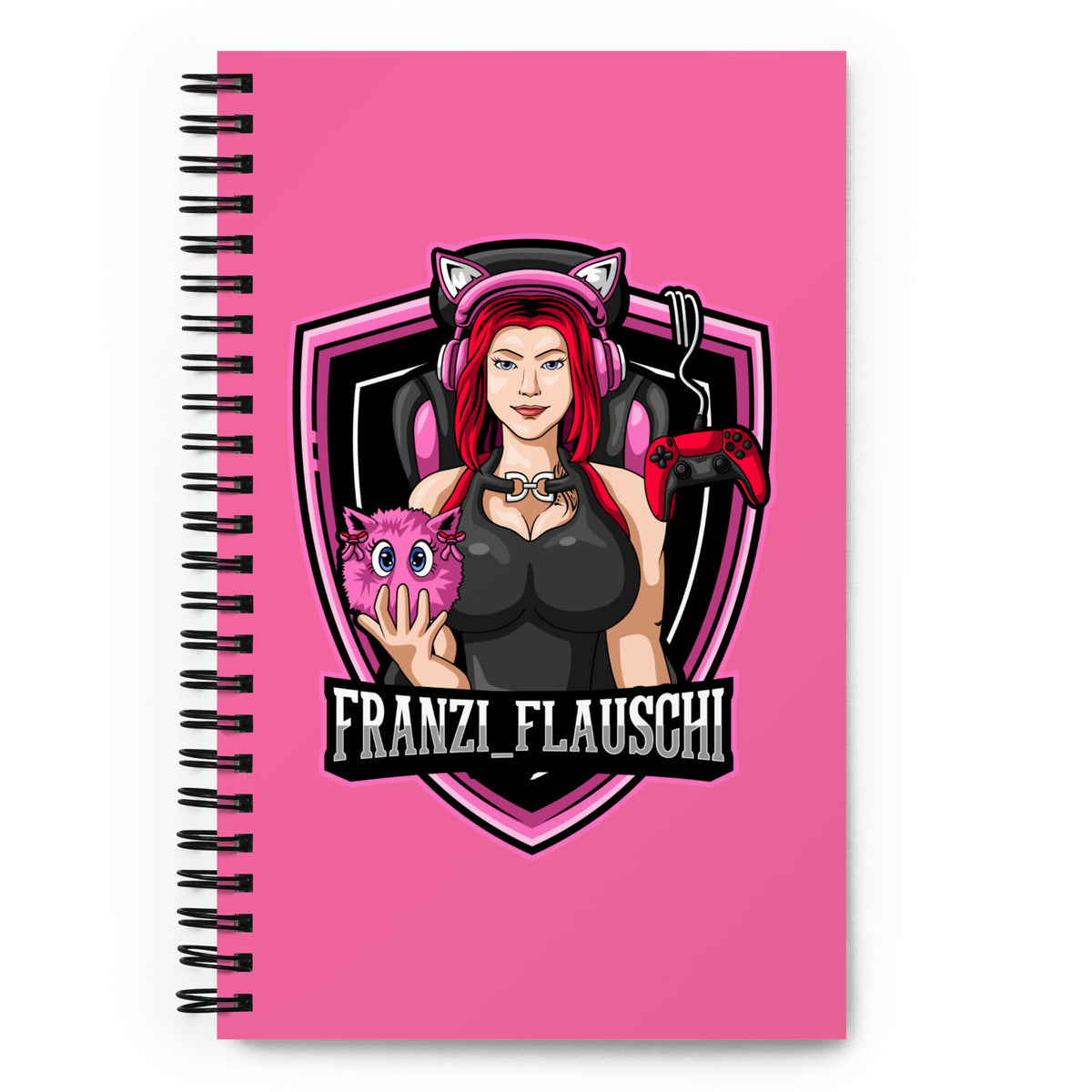 Franzi_Flauschi - Spiral-Notizblock