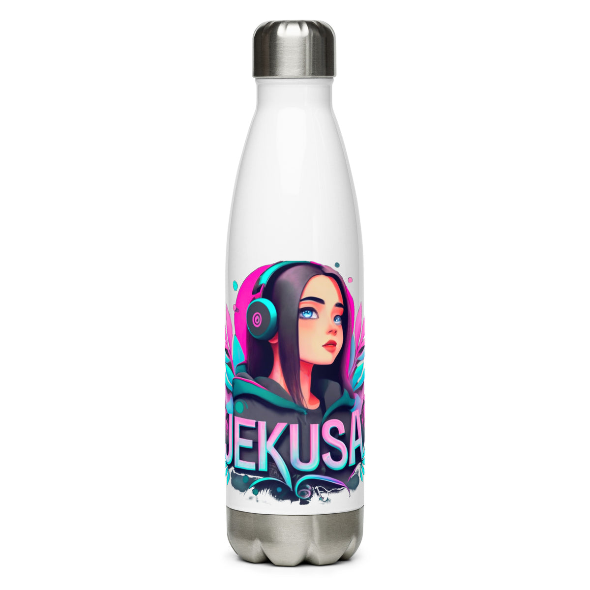 Jekusa - Edelstahl-Trinkflasche mit Druck