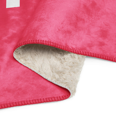 Mustibaz - Sherpa-Decke mit Druck