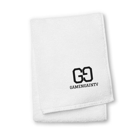 GameNGainTV - Badetuch aus Baumwolle mit Stick