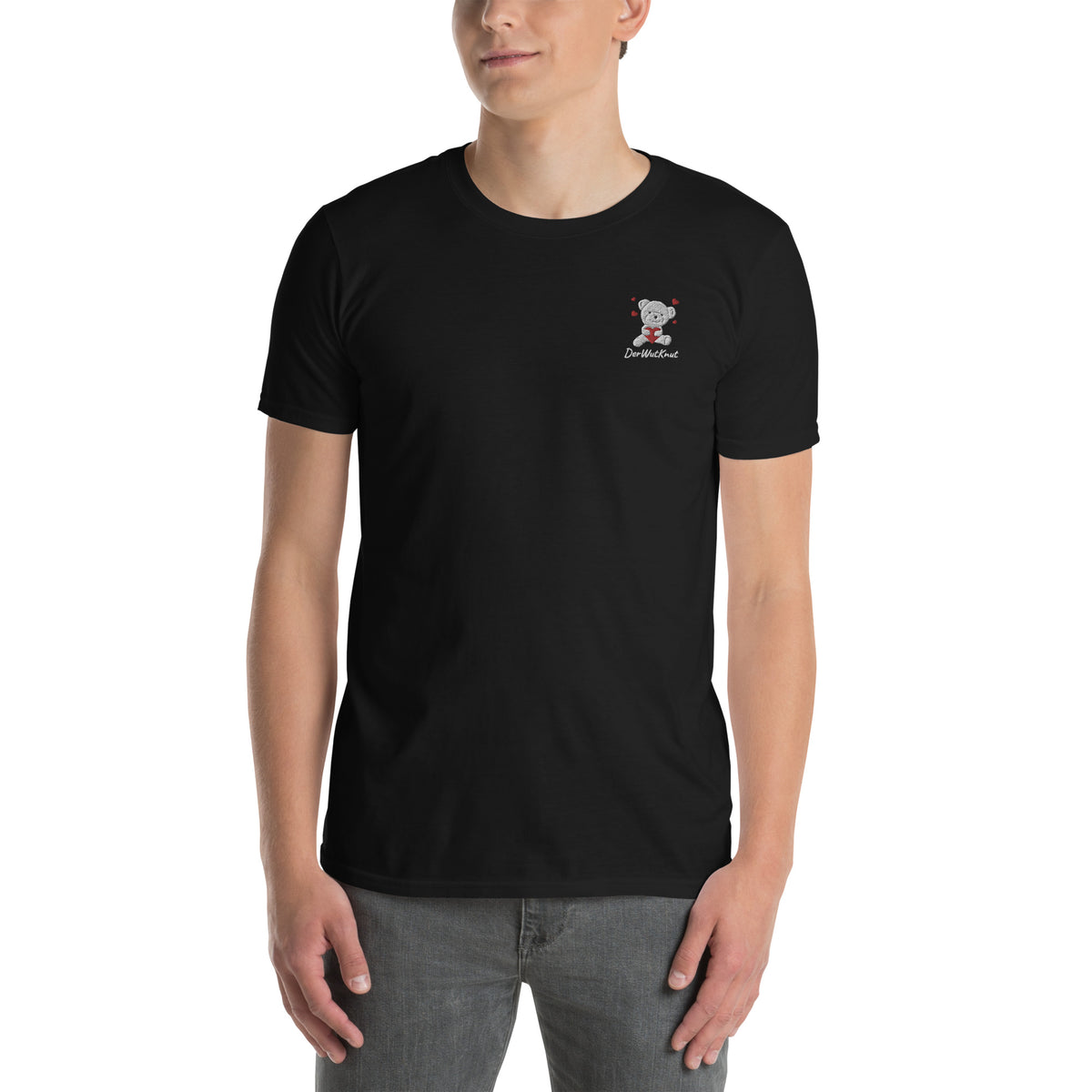 DerWutKnut - Unisex-T-Shirt mit Stick