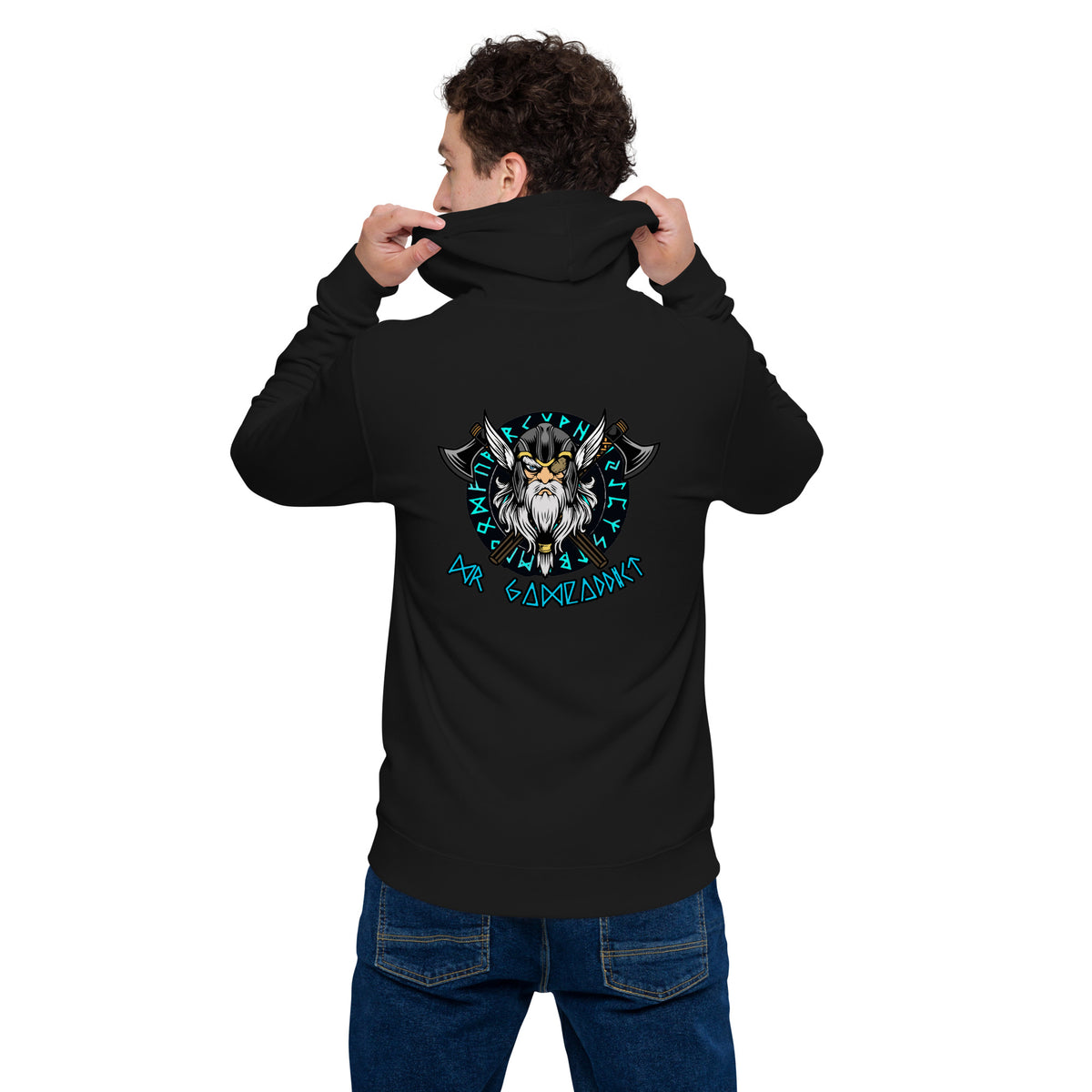 mr_gameaddict - Unisex-Zip-Hoodie mit Druck