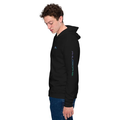 Philosophia_de - Unisex-Zip-Hoodie mit Druck