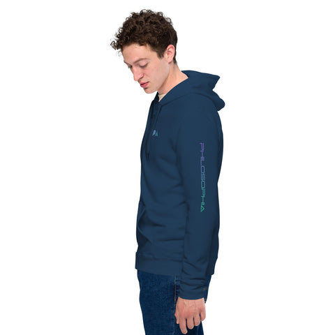 Philosophia_de - Unisex-Zip-Hoodie mit Druck