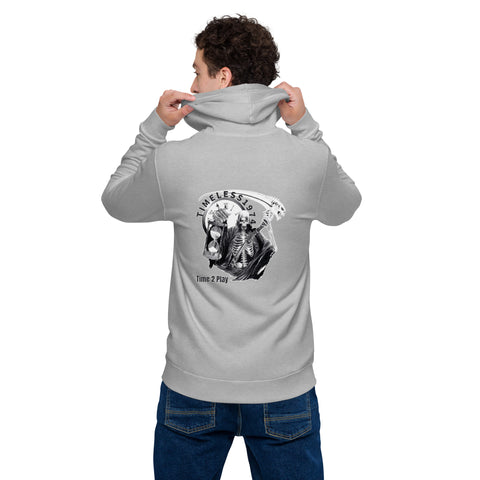 Timeless1974 - Unisex-Zip-Hoodie mit Druck