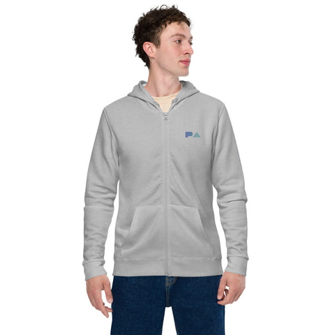 Philosophia_de - Unisex-Zip-Hoodie mit Druck