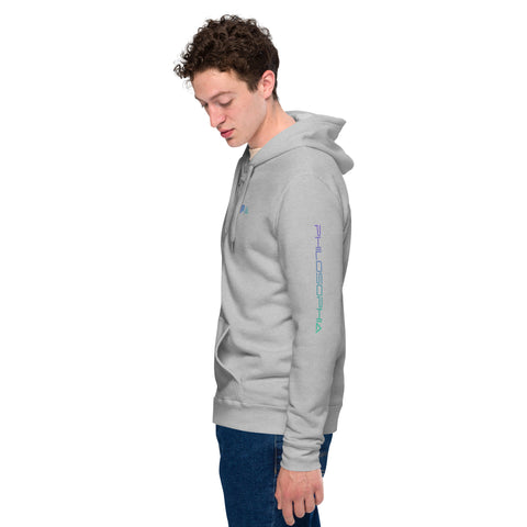 Philosophia_de - Unisex-Zip-Hoodie mit Druck