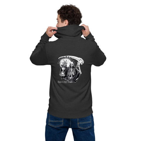 Timeless1974 - Unisex-Zip-Hoodie mit Druck