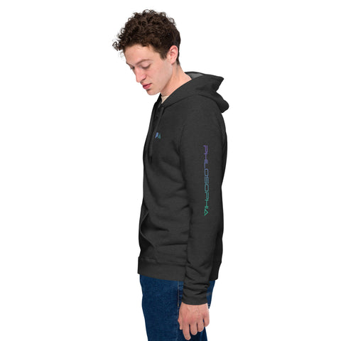 Philosophia_de - Unisex-Zip-Hoodie mit Druck