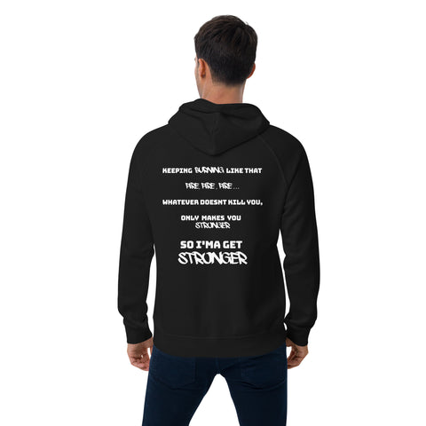 mustibaz - Unisex-Bio-Hoodie mit beidseitigem Druck