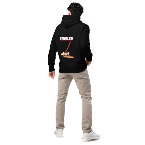 Feudler - Unisex-Bio-Hoodie mit Stick und Druck