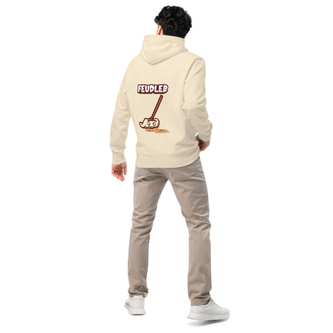 Feudler - Unisex-Bio-Hoodie mit Stick und Druck