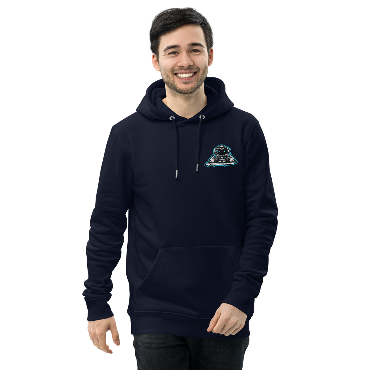 MrSpaceman98 - Unisex-Bio-Hoodie mit Druck