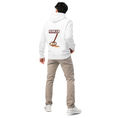 Feudler - Unisex-Bio-Hoodie mit Stick und Druck