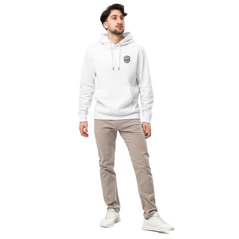 cptrekapt - Klassischer-Unisex-Bio-Hoodie mit Stick