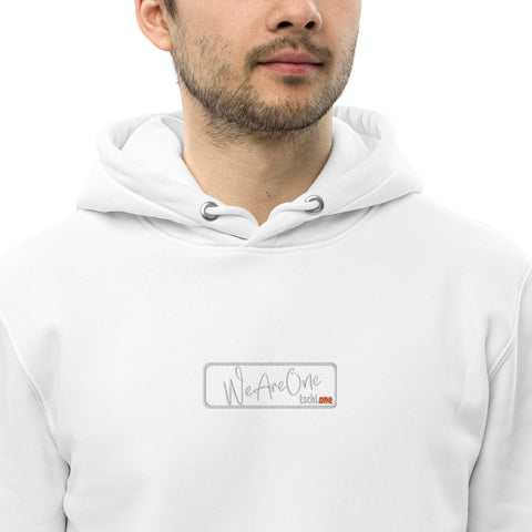 TschiOne - Unisex-Bio-Hoodie mit Stick