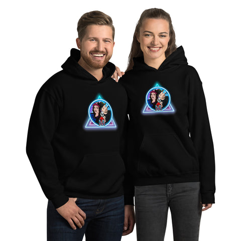 MrAndMrsLVLUp - Unisex-Hoodie mit Druck