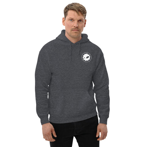 kookooloores - Unisex-Hoodie mit beidseitigem Druck