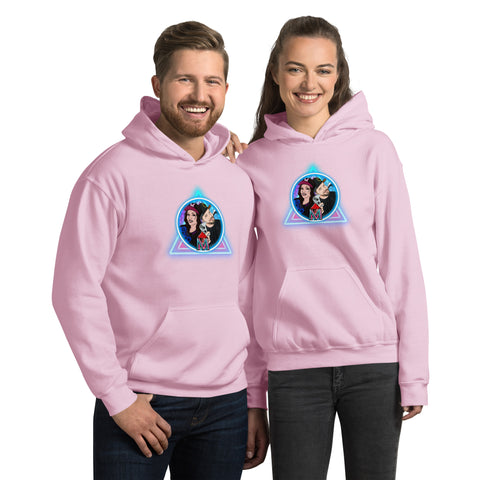 MrAndMrsLVLUp - Unisex-Hoodie mit Druck