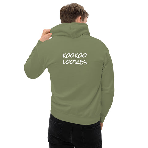 kookooloores - Unisex-Hoodie mit beidseitigem Druck