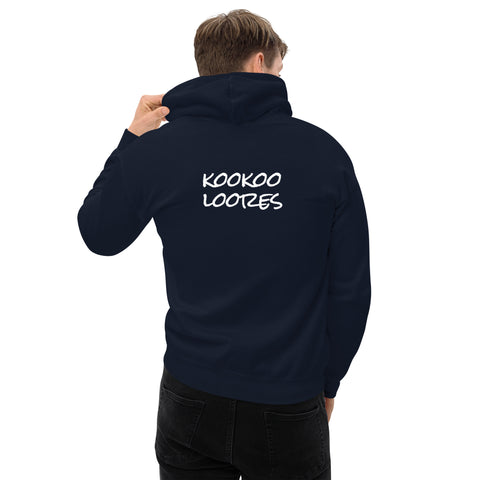 kookooloores - Unisex-Hoodie mit beidseitigem Druck