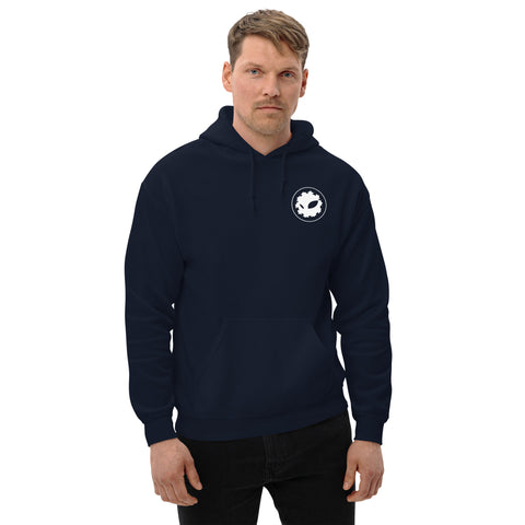 kookooloores - Unisex-Hoodie mit beidseitigem Druck