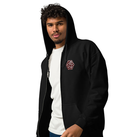 RPG_Desaster - Unisex-Zip-Hoodie mit Stick