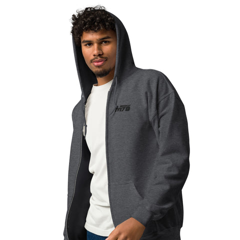 Meerkat_78 - Unisex Heavy-Blend Zip Hoodie mit Stick