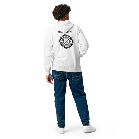 Momomski961 - Unisex-Zip-Hoodie mit Stick und Druck