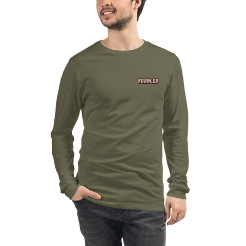 Feudler - Unisex-Longsleeve-Shirt mit Stick