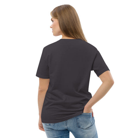 icykaty - Unisex-T-Shirt "ComeToMe" aus Bio-Baumwolle mit Druck